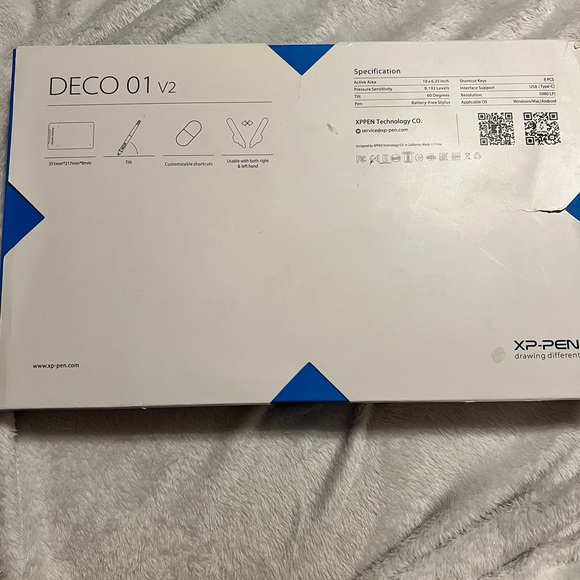 Xp-pen deco 01 V2 (READ DESCRIPTION) - Picture 3 of 11